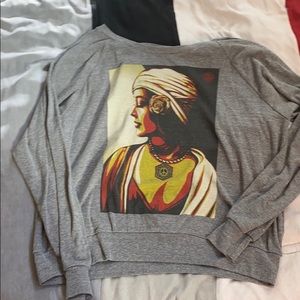 Obey Printed Long sleeve
